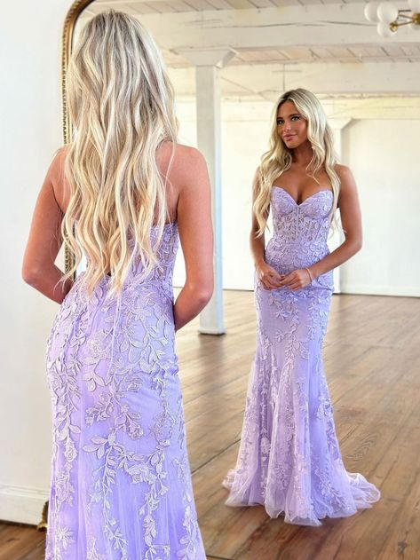 Lavender Prom Dresses, Purple Evening Dress, Mermaid Sweetheart, Custom Prom Dress, Sweetheart Prom Dress, Lace Formal Dress, Lace Mermaid, Custom Size Dresses, Mermaid Evening Dresses