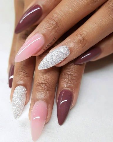 Pointy Almond Nails, Nude Nail Art Ideas, Pointy Almond, Basic Manicure, Neutral Nail Art Designs, Nude Nail Art, Pale Nails, Neutral Nail Art, Nail Art Designs Images