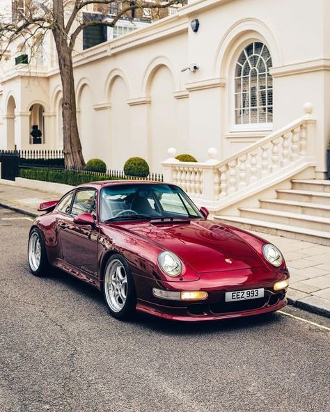 993 Turbo, Red Porsche, Carrera Gt, Porsche Carrera Gt, Porsche 991, Porsche 993, Vintage Porsche, Street Racing Cars, Porsche Carrera