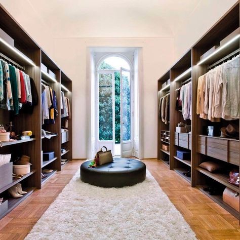 TheJourneyNsHere TheJourneyNsHere TheJourneyEndsHere at this Closet Other Luxurious Walk In Closet, Lots Of Clothes, Closet Furniture, Master Closet Design, Dressing Design, Walking Closet, Dream Closet Design, Walk In Closet Design, Closet Renovation