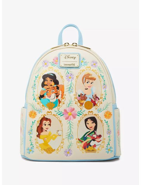 Strike A Pose With The Princess Frame Glitter Backpack Princess Frame, Loungefly Purse, Disney Princess Gifts, The Disney Princesses, Glitter Backpack, Nice Tattoos, Preppy Gifts, Cute Mini Backpacks, Disney Loungefly