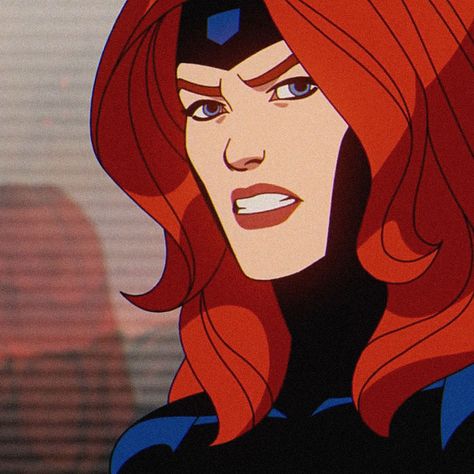 x-men '97 icon. xmen. marvel animation. jean grey. X Men 97 Jean Grey, Jean Grey Xmen 97, Jean Grey Xmen, Goblin Queen, Jean Grey Phoenix, X-men, Marvel Animation, Avengers Comics, 80s Cartoon