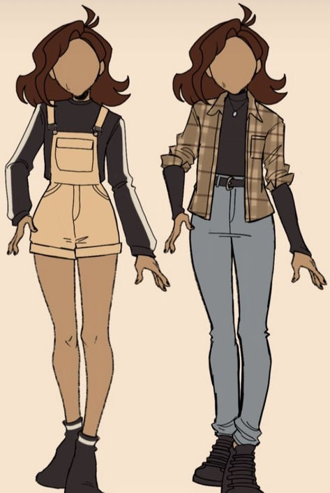 Woman Clothes Drawing Reference, Dark Academia Outfit Drawing Reference, Clothing Design Sketches Aesthetic Male, Cartoon Clothes Reference, Character Outfits Male Casual Drawing, Drawing Outfit References, Drawing People Clothes, Tomboy Oc Drawing, Female Clothes Drawing Outfit Reference