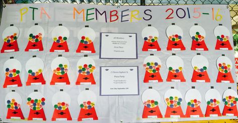 PTA Membership Drive Banner 2015-16 Pta Membership Drive Bulletin Boards, Pta Membership Drive Themes, Pta Membership Drive, Membership Ideas, Pta Board, Pta Membership, Drive Poster, Pta Ideas, Pta School