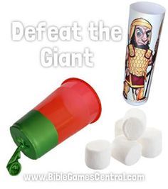 David And Goliath Craft, Bible Games For Kids, Toddler Bible, Crushed Paper, Kids Church Lessons, Sunday School Projects, Bible Crafts Sunday School, Sunday School Games, Church Games