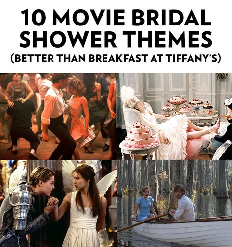 Bachelorette Movie, The Bride Movie, Bridesmaids Movie, Bridal Shower Themes, Movie Themed Party, Wedding Shower Themes, Wedding Movies, Bachelorette Themes, Tea Party Wedding