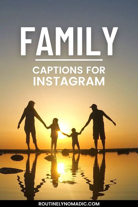 Family reflected in water with family captions for Instagram Family Quotes Short Funny, Short Family Captions, Family Bonding Caption, Family Captions For Instagram, Family Quotes Humor, Quotes For Captions, Instagram Captions Family, Inspirational Family Quotes, Family Time Quotes