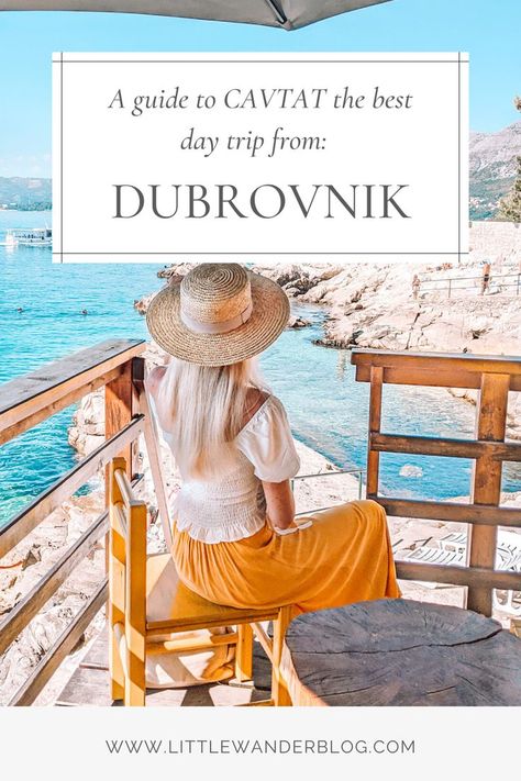 Dubrovnik's best day trip! Cavtat Cavtat Croatia, Croatia Vacation, Travel Croatia, Croatia Travel Guide, Croatia Dubrovnik, Croatia Beach, Visit Croatia, Enjoy Your Vacation, Countries To Visit