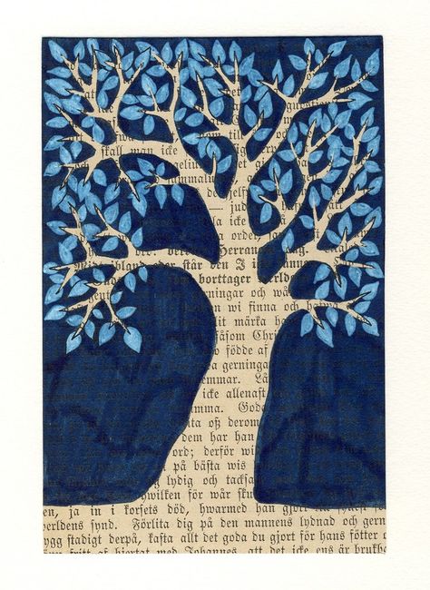 Tree Collage, Art 101, Newspaper Art, Collage Inspiration, Book Page Art, Collage Art Projects, Altered Book Art, William Henry, Poetry Art