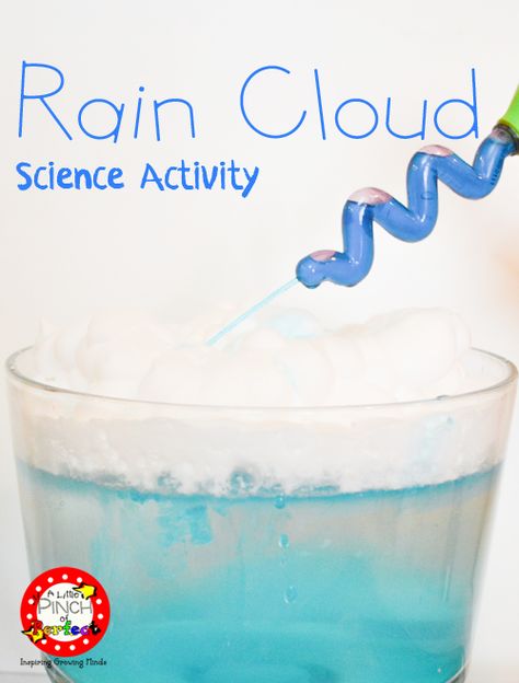 Letter of the Week Series: C is for Cloud science activity for tot school and preschool-PERFECT! Letter C Science For Preschool, C Is For Cloud, Letter C Craft, Cloud Experiment, Letter C Preschool, Cloud Science, C Craft, Make A Letter, Letter C Activities