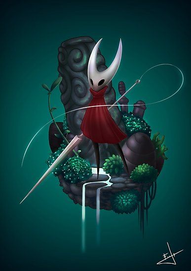 Hollow Night, Hollow Art, Knight Art, Fan Art Drawing, Hornet, Tarot Cards, Game Art, Vinyl Sticker, Art Drawings