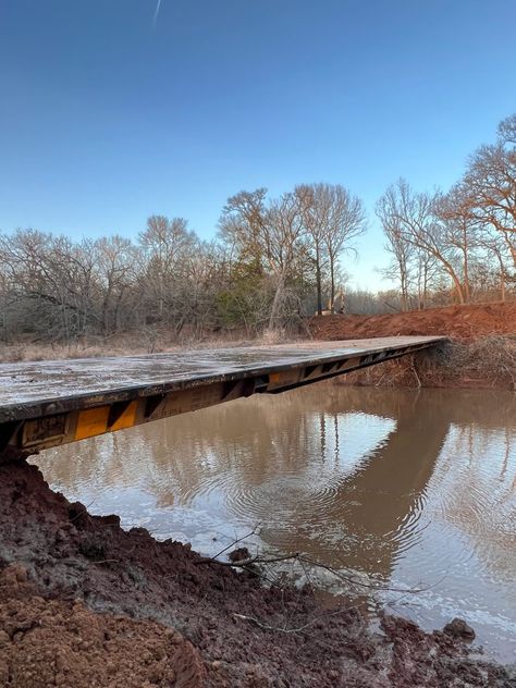 Bridge Over Creek, Build A Bridge, Rural Property, Endangered Plants, Truss Bridge, Land Management, Land Use, Bridge Design, A Bridge