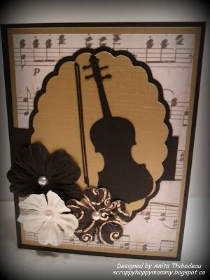 Musical Cards, Musical Theme, Teacher Cards, Making Greeting Cards, Fancy Fold Cards, Music Themed, Marianne Design, Male Cards, Masculine Cards