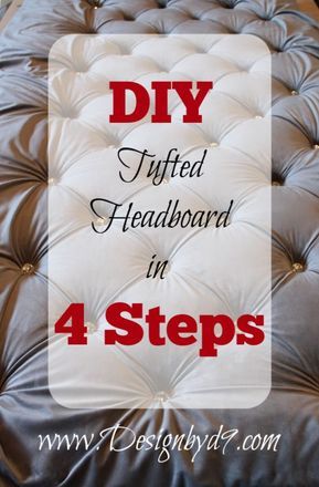 Diy Tuffed Headboard, Tuffed Headboard, Diy Headboard With Lights, Easy Headboard, Headboard Simple, Diy King Headboard, Diy Fabric Headboard, Headboard Headboard, Diy Headboard Wooden