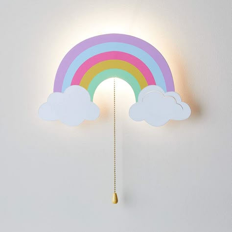 https://www.amazon.com/Lights4fun-Inc-Rainbow-Battery-Operated/dp/B08DL2GNLL/ Wall Night Light, Rainbow Lamp, Animal Night Light, Indoor Wall Light, Led Decorative Lights, Led Bedroom, Star Night Light, Metal Wall Light, Rainbow Room