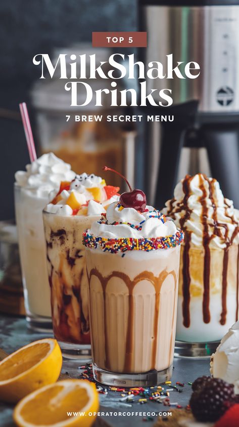 Ready for a burst of flavor? 🍹 This list of 7 Brew drinks to try is packed with frozen, cold, and iced milkshake ideas your kids will love! From morning caffeine-free blends to afternoon DIY party favorites, these 7 Brew aesthetic recipes are easy to whip up at home. 🍒 Customize with fruit, ice cream mix, and syrups for a menu that tastes like a secret! Whether it’s spring, summer, fall, or winter, these treats will refresh your taste buds. #KidFriendlyDrinks Brew Aesthetic, Milkshake Ideas, Aesthetic Recipes, Milkshake Drink, Frozen Drink Recipes, Drinks To Try, Kid Friendly Drinks, Ice Cream Mix, Fruit Ice Cream