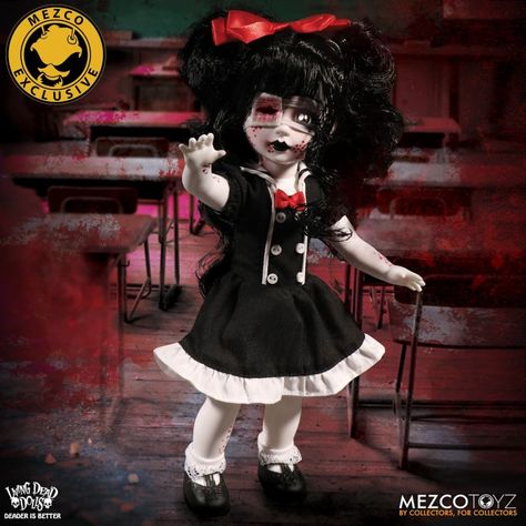 Living Dead Dolls Resurrection Maggot | Mezco Toyz Halloween Decorations Party Scary, Creepy Baby Dolls, Living Dead Dolls, Ugly Dolls, Scary Dolls, Teddy Bear Doll, Monster Dolls, Gothic Dolls, Halloween Doll