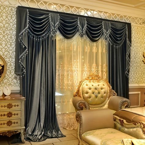 Faster shipping. Better service Lace Curtain, Luxury Curtains, Stylish Curtains, Curtain Valance, Lace Curtains, Velvet Curtains, The Curtain, Curtain Designs, Custom Curtains