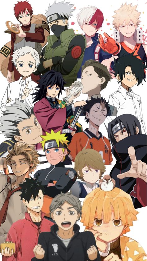 Anime Multiverse, Todoroki Bakugou, Sugawara Haikyuu, Itachi Naruto, All Anime Characters, Anime Fandom, Madara Uchiha, Anime Crossover, Anime Boyfriend