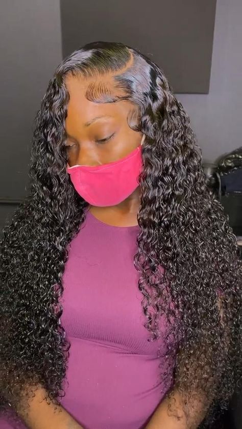 Deep Wave Sew In With Closure, Nice Wigs, Bday Hair, Lemonade Braids Hairstyles, Dc Trip, Frontal Wig Hairstyles, Sew In Hairstyles, Loose Waves Hair, Braided Hairstyles For Teens