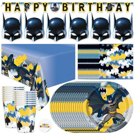 Batman Banner, Superhero Birthday Decorations, Fairy Birthday Party Decorations, Batman Party Supplies, Batman Party Decorations, Batman Themed Birthday Party, Batman Diy, Batman Decor, Batman Theme