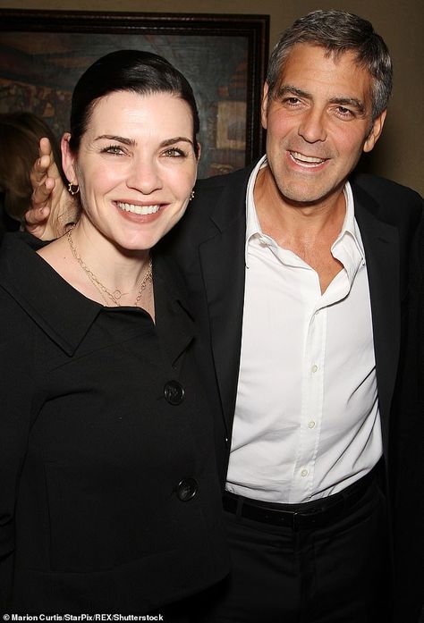 George Clooney Er, Juliana Margulies, Julianna Margulies, A Crush, George Clooney, Having A Crush, Daily Mail, Chemistry, Fuel