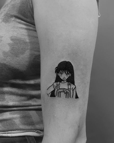 Sailor Mars Tattoo, Mars Tattoo, Bff Tats, Tattoo Studio Interior, Alluka Zoldyck, Cool Chest Tattoos, Head Tattoos, Sailor Mars, Female Tattoo