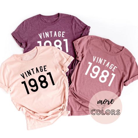 40 Birthday Ideas For Woman, Diy Gifts For Christmas, 29th Birthday Gifts, 30th Birthday Ideas For Women, 45th Birthday Gifts, 40th Birthday Gifts For Women, 50th Birthday Gifts For Woman, 30th Birthday Shirts, 40th Birthday Shirts