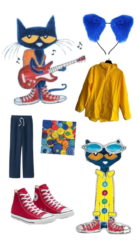 Pete The Cat Costume, Cat Costume, Pete The Cat, Spooky Scary, Cat Costumes, Halloween Costumes, Halloween