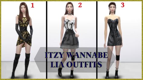 Itzy Wannabe, Yt Channel, Ts4 Cc, The Sims 4, The Sims, Sims 4