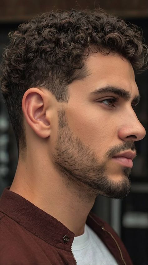 Curly Hairstyles For Man, Curly Crop Haircut Men, 3b Mens Hairstyles, Short Curly Haircut For Men, Curly Hairstyles 2025, Haircuts For Curly Hair Natural Curls Men, Hairstyles For Men With Curly Hair, Curly Hair Mens Haircuts, Blowout Taper Curly Hair