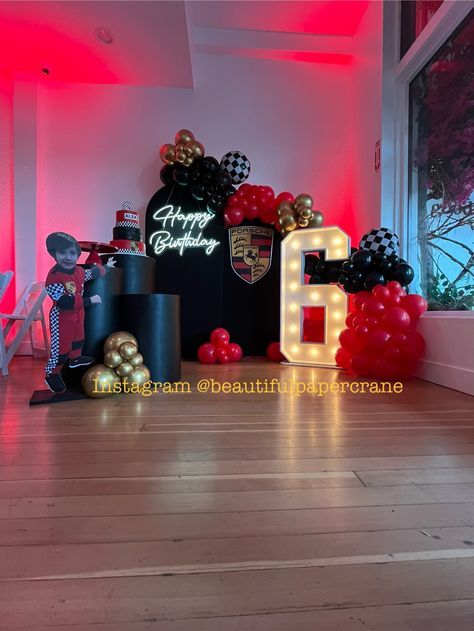 F1 Ferrari, Car Theme, Car Themes, 6th Birthday Parties, 9th Birthday, 8th Birthday, Birthday Ideas, Ferrari, Birthday Parties