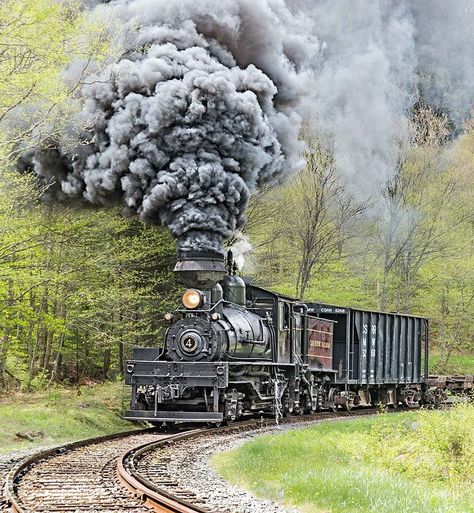 Steam Trains Photography, Locomotive Engine, Old Steam Train, Train Adventure, Scenic Train Rides, Steam Engine Trains, Scenic Railroads, Train Photography, Old Trains