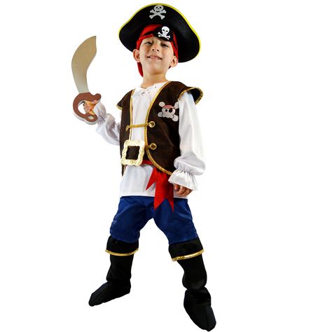 Toddler Pirate Costumes, Boys Pirate Costume, Fun Halloween Outfits, Pirate Costume Kids, Costume Box, Pirate Cosplay, Pirate Shirt, Pirate Captain, Pirate Kids