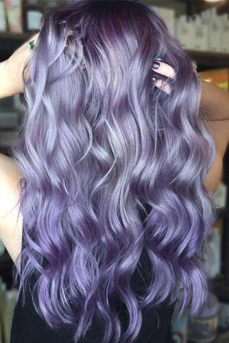 Fall Haircut, Dark Purple Hair Color, Violet Hair Colors, Dark Purple Hair, Peekaboo Hair, Violet Hair, Lilac Hair, Lavender Hair, Hair Color Purple