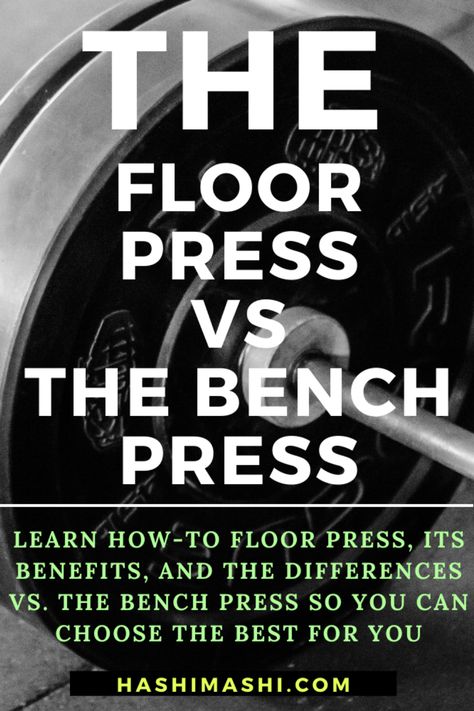 When it comes to the floor press vs bench press exercise - which is better for you to do? The bench press is a relatively new exercise and has only been performed widely since the 1940s. Before this time, if you wanted to do any horizontal pressing, you did an exercise called floor presses. Floor presses have lost a lot of their popularity, but they're still an excellent exercise. This article compares floor presses with bench presses so you can choose the best one for your needs and goals. How To Do Bench Press, Bench Press Technique Tips, Incline Bench Press Form, Decline Bench Press, Flat Bench Dumbbell Press, Dumbbell Workouts, Muscular Endurance, How To Lean Out, Benefits Of Exercise