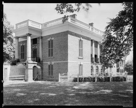 Bremo, Fork Union vic., Fluvanna County, Virginia Greek Revival Architecture, Southern Mansions, Stone Farmhouse, Union County, Living Etc, United States History, Historic Places, Building Structure, Historic Preservation