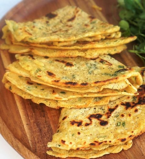 Socca: chickpea flour flatbread | Recipes | Moorlands Eater Chickpea Flour Flatbread Recipe, Chickpea Flour Bread, Socca Recipe, Chickpea Flatbread, Chickpea Flour Recipes, Gluten Free Flatbread, Magical Transformation, Roti Recipe, Bean Flour