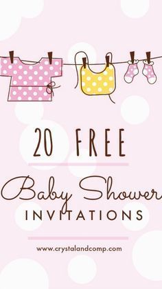 Free Baby Shower Invitations ~ Are you planning a baby shower? You’ll find this list of free, printable baby shower invitations helpful. There’s a wide range of styles, themes and colors for boy, girl and to-be-announced gender Free Online Baby Shower Invitations, Online Baby Shower Invites Free, Baby Shower Invitation Ideas, Free Baby Shower Invitations, Fiesta Shower, Free Printable Baby Shower Invitations, Baby Shower Invitations Design, Boy Baby Shower Ideas, Free Baby Shower