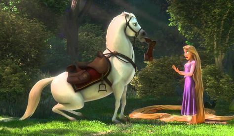 Rapunzel tells Max to sit....and he does! Maximus Tangled, Disney Horses, Tangled Wallpaper, Tangled Movie, Tangled 2010, Disney Wiki, Wallpaper Disney, Princess Wallpaper, Tangled Rapunzel