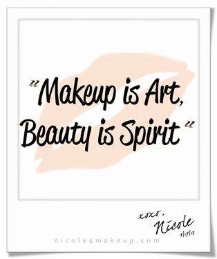 Makeup is Art, Beauty is Spirit. #quote | Quotes | Pinterest ... Makeup Is Art, Makeup Artist Quotes, Artist Quotes, Makeup Quotes, Up Quotes, Trendy Makeup, I Love Makeup, Beauty Quotes, Love Makeup