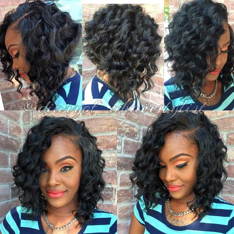 Christmas Big Promotion Web:http://www.aliexpress.com/store/1817385  Whats App:+8615092180850  Email:melissali0805@yahoo.com High qualtiy human hair products:wigs,hair extensions and bundles African American Bobs Hairstyles, Weave Bob Hairstyles, Black Bob Hairstyles, Tan Skin Blonde Hair, American Hairstyles, Wavy Bob Hairstyles, Quick Weave Hairstyles, Pelo Afro, Short Curly Bob