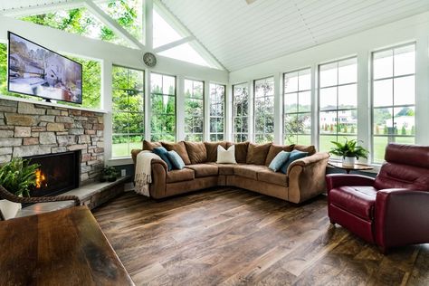 3 Season Porch Ideas, Panel Windows, Sunroom Windows, 3 Season Porch, Three Season Porch, Porch Design Ideas, 4 Season Room, 3 Season Room, Three Season Room