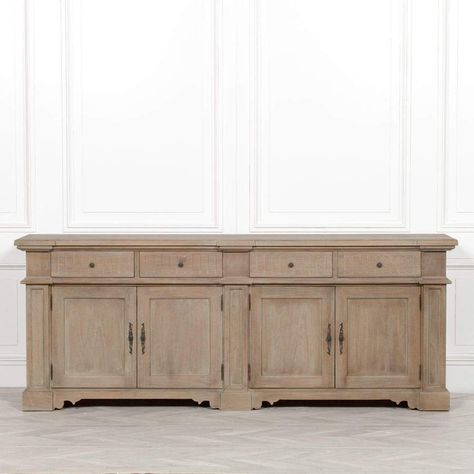 Rustic Classical 232cm SideboardDimensions: H91 x W232 x D44.5 cm House of Isabella - Your one stop shop for designer sideboards Rustic Sideboard, Mahogany Sideboard, White Cedar, Wooden Sideboard, Neutral Interiors, Sideboard Designs, Richmond Interiors, Wood Sideboard, Sideboard Furniture