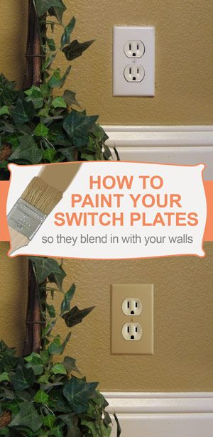 Painting Switch Plates: How to Paint Wall Plate Covers + Tips & Ideas Paint Light Switch, Wall Switch Plates, With Wallpaper, Tuscan Decorating, Switch Plate Covers, Light Switch Plates, Outlet Covers, Switch Covers, Light Switch Covers