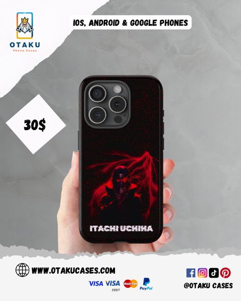 Embrace the power of the Uchiha clan with Itachi! 🦉🔥 This phone case reflects his deep wisdom and unmatched skill. Are you ready to walk the path of the shinobi? 🌌 #ItachiUchiha #Naruto #Sharingan #AnimeLegend #PhoneCaseGoals The Uchiha Clan, Deep Wisdom, Naruto Sharingan, Uchiha Clan, Itachi Uchiha, Google Phones, Naruto, Phone Case, Phone Cases