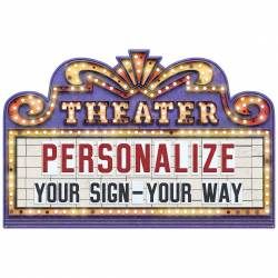 Movie Marquee Sign, Movie Theater Sign, Theater Marquee, Theater Sign, Vintage Movie Theater, Movie Marquee, Movie Theater Rooms, Theater Decor, Home Theater Room Design