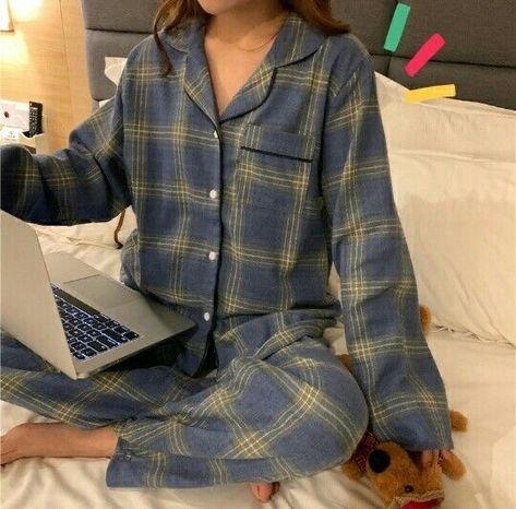 Pyjamas Aesthetic, Pyjama Aesthetic, Pajamas Aesthetic, Pijamas Women, Pajama Outfit, Teen Swag Outfits, Cute Pjs, Pajama Fashion, Cute Sleepwear