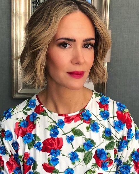 Sarah Paulson Hair, Lily Rabe, Hair Muse, Sarah Paulson, Women Power, Pretty Females, Pretty Faces, Artistic Hair, Horror Story