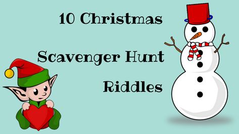 Christmas Scavenger Hunt Riddles, Scavenger Hunt Riddles, Christmas Riddles, 21st Birthday Checklist, Adult Scavenger Hunt, Christmas Quiz, Treasure Hunt Clues, Xmas Games, Scavenger Hunt Clues